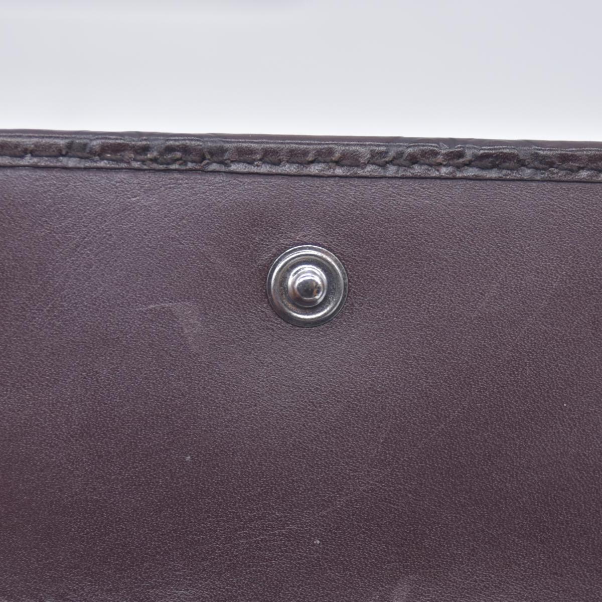 $360 Gucci Guccissima 6 Key Holder Case Dark Brown CONSIGNMENT