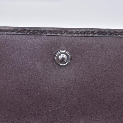 $360 Gucci Guccissima 6 Key Holder Case Dark Brown CONSIGNMENT