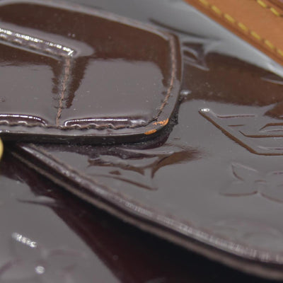 $1640 2011 LOUIS VUITTON Monogram Vernis Bellflower GM Amarante FL4111