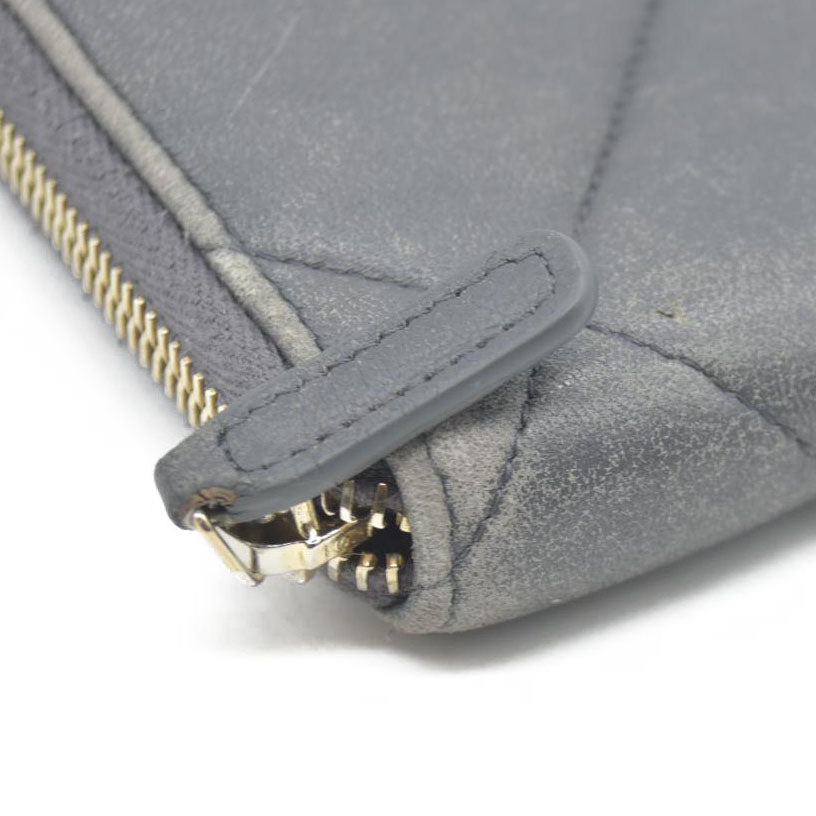 Chanel 2021 Interlocking CC Logo Continental Wallet