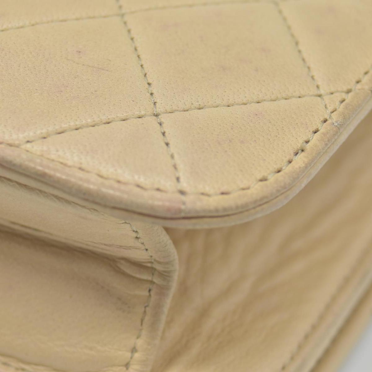 $3350 Chanel Timeless Classic Quilted Single Flap with 24K GHW Beige 10019185