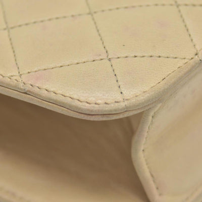 $3350 Chanel Timeless Classic Quilted Single Flap with 24K GHW Beige 10019185