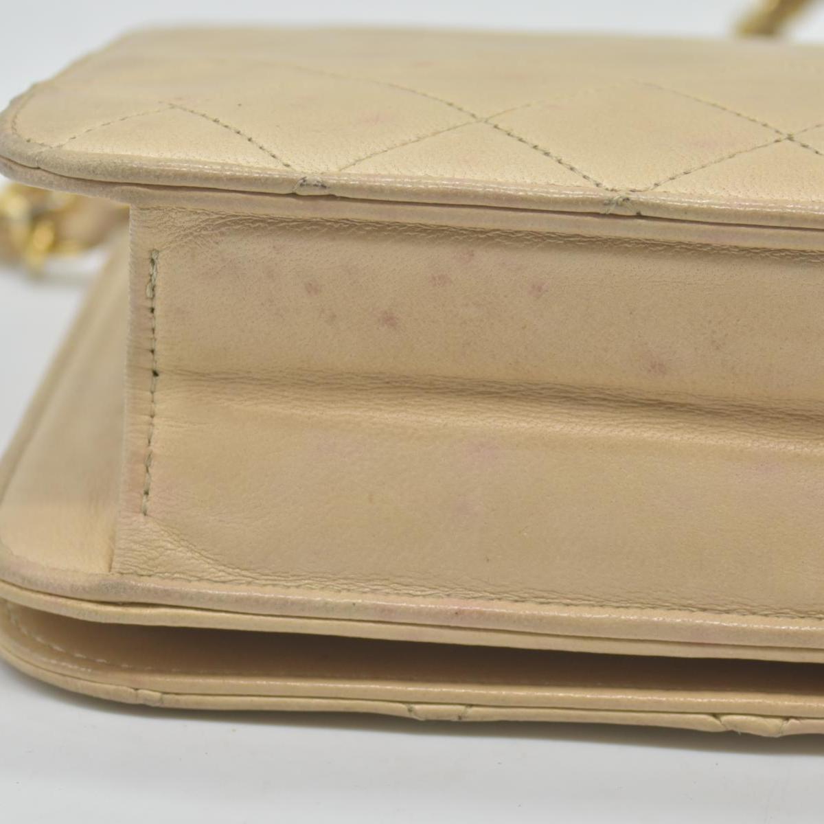 $3350 Chanel Timeless Classic Quilted Single Flap with 24K GHW Beige 10019185