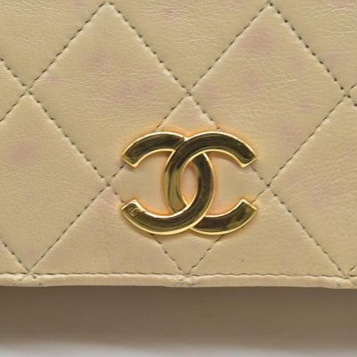 $3350 Chanel Timeless Classic Quilted Single Flap with 24K GHW Beige 10019185
