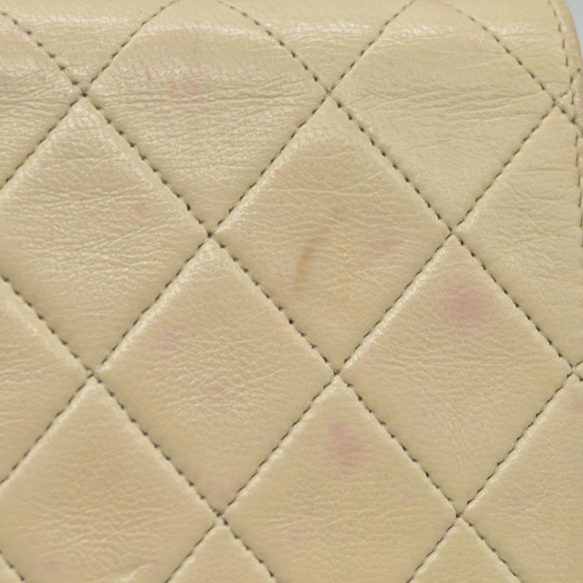 $3350 Chanel Timeless Classic Quilted Single Flap with 24K GHW Beige 10019185
