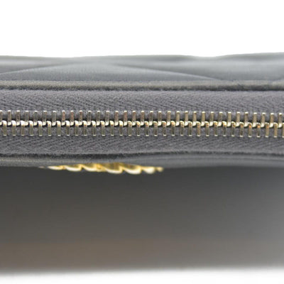 Chanel 2021 Interlocking CC Logo Continental Wallet