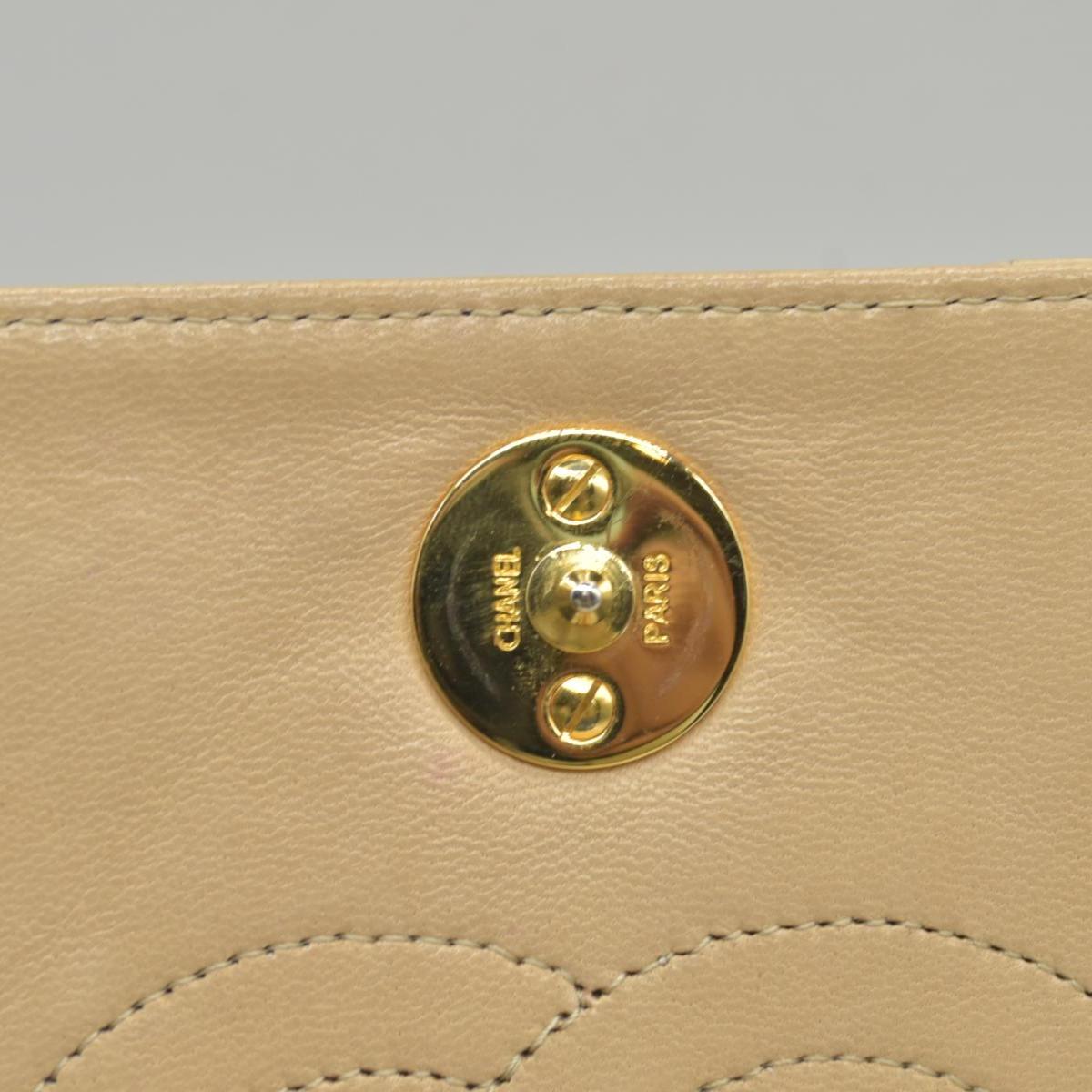 $3350 Chanel Timeless Classic Quilted Single Flap with 24K GHW Beige 10019185