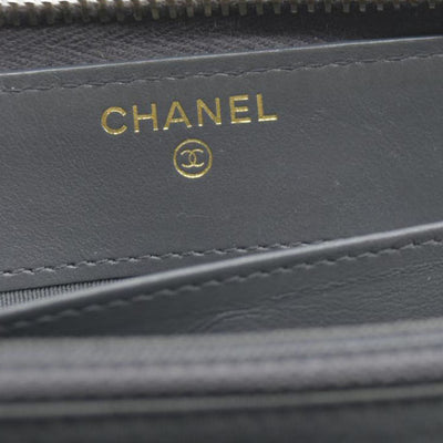 Chanel 2021 Interlocking CC Logo Continental Wallet