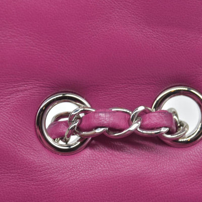 Chanel CC Quilted Patent Leather Crossbody Bag