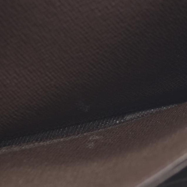 AUCTION $1060 Louis Vuitton Damier Zippy Zip Around Organizer Long Wallet Brown