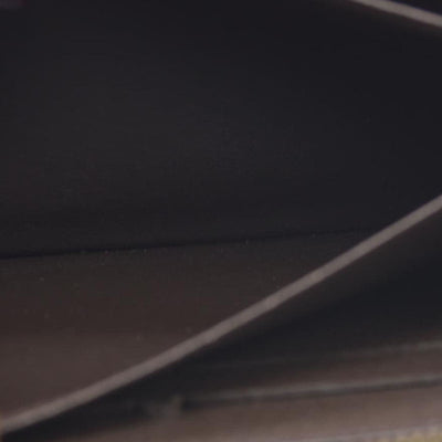 AUCTION $1060 Louis Vuitton Damier Zippy Zip Around Organizer Long Wallet Brown