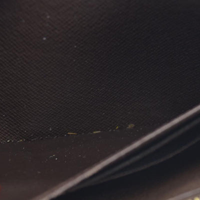 AUCTION $1060 Louis Vuitton Damier Zippy Zip Around Organizer Long Wallet Brown