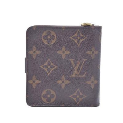 2003 Louis Vuitton Monogram Compact Zip Wallet CA0033 CONSIGNMENT