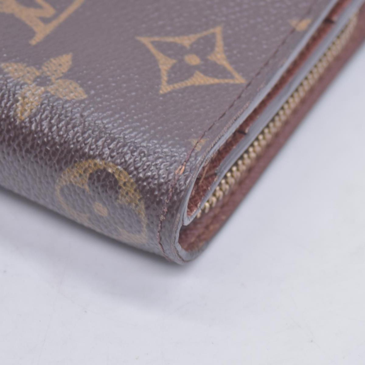 2003 Louis Vuitton Monogram Compact Zip Wallet CA0033 CONSIGNMENT