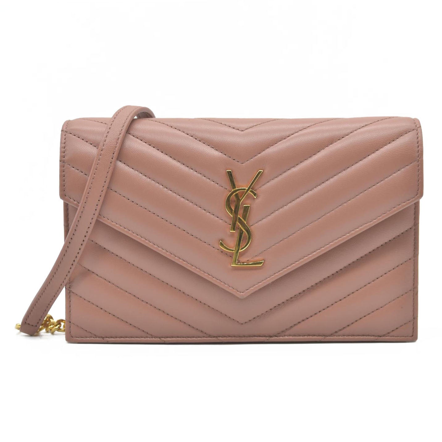 Saint Laurent Chevron Envelope 2024