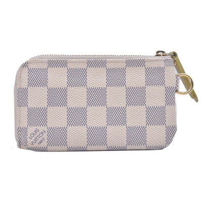 Louis Vuitton Damier Azur Articles de Voyage Key Pouch Cles CONSIGNMENT