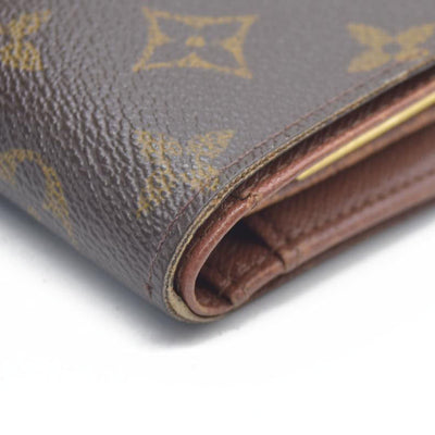 AUCTION $750  Louis Vuitton  Monogram French Purse Wallet MI0020
