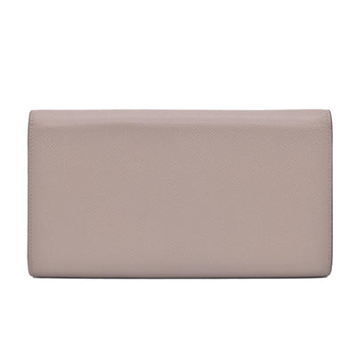 Céline Grain Calfskin Flap Wallet Beige CONSIGNMENT