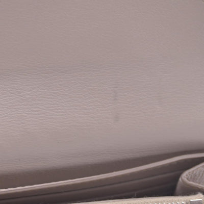 Céline Grain Calfskin Flap Wallet Beige CONSIGNMENT