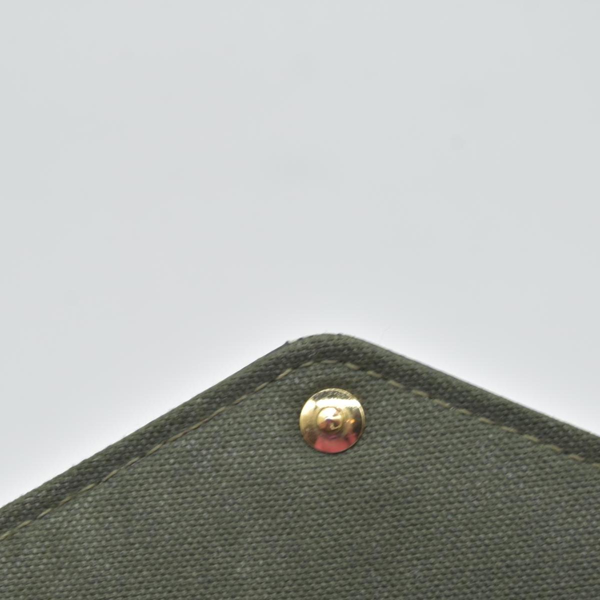 $1760 RFID Louis Vuitton  Monogram Felicie Strap & Go Kaki