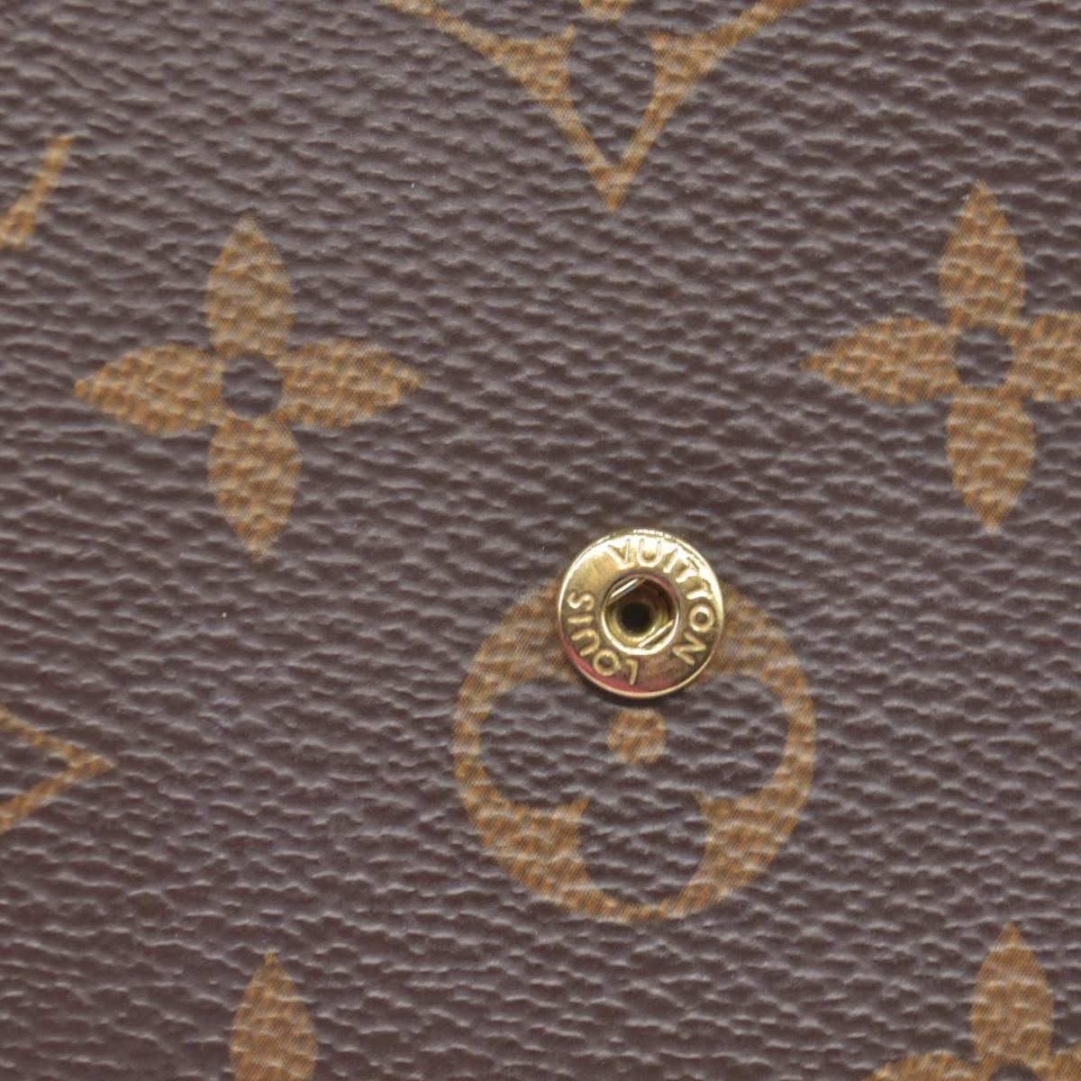$1760 RFID Louis Vuitton  Monogram Felicie Strap & Go Kaki