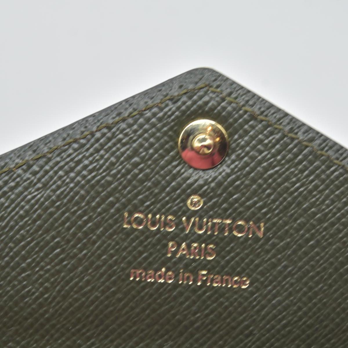 $1760 RFID Louis Vuitton  Monogram Felicie Strap & Go Kaki