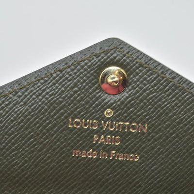 $1760 RFID Louis Vuitton  Monogram Felicie Strap & Go Kaki