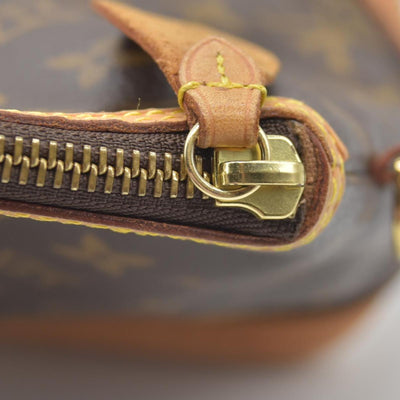 $1060 2006 Louis Vuitton Monogram Lockit PM FL0076 10019180