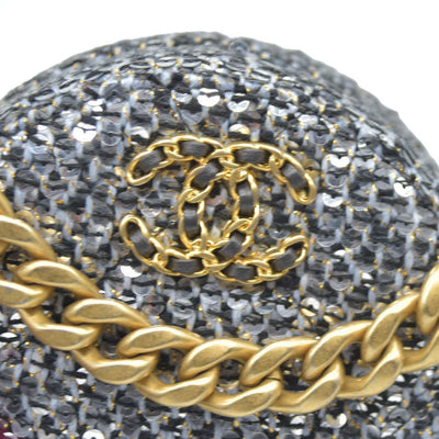 Chanel Sequin 19 Round Clutch on Chain