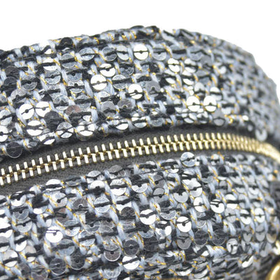 Chanel Sequin 19 Round Clutch on Chain