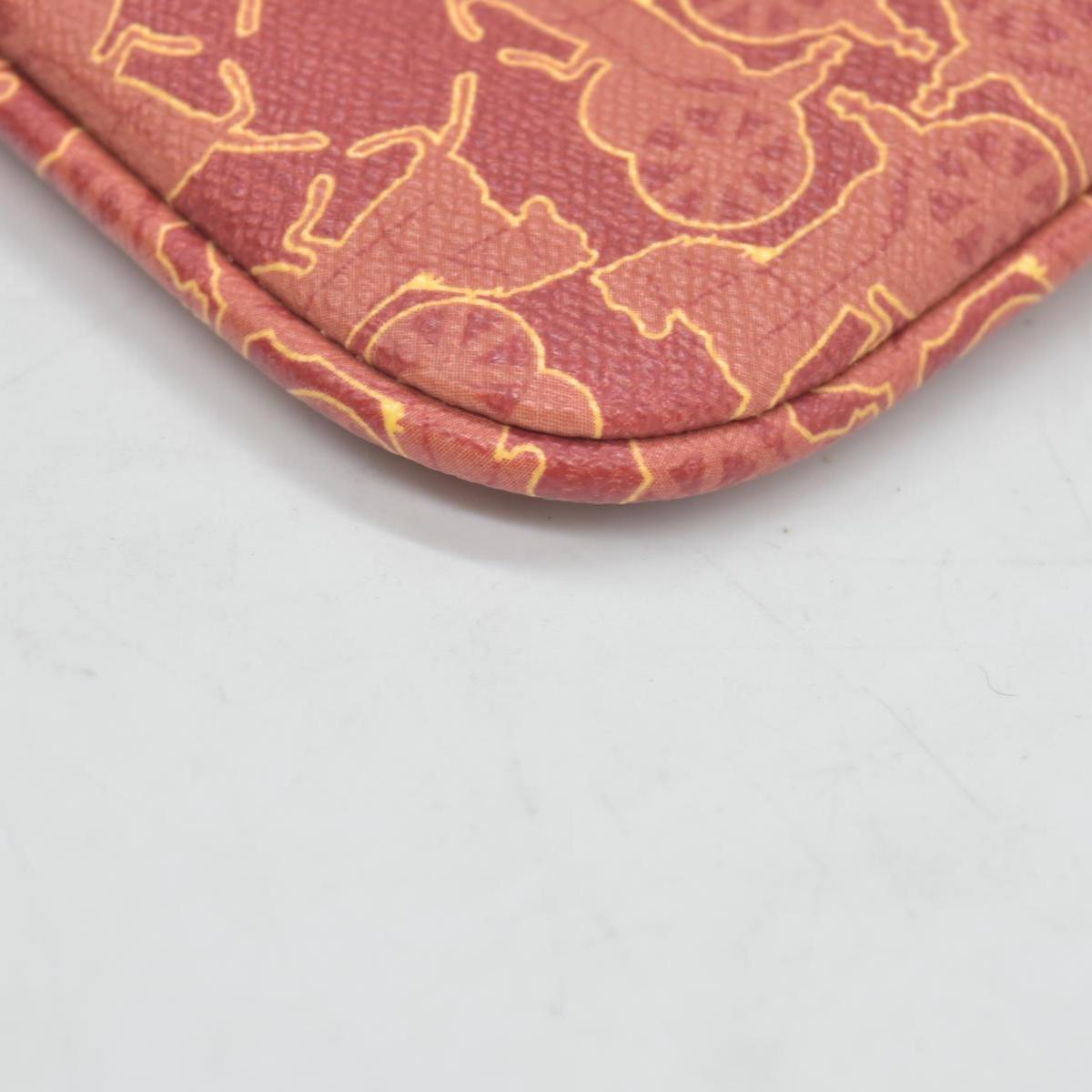 $430 Celine Vintage Le Horse Carriage Key Chain Wallet CONSIGNMENT