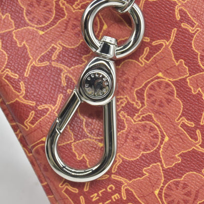 $430 Celine Vintage Le Horse Carriage Key Chain Wallet CONSIGNMENT