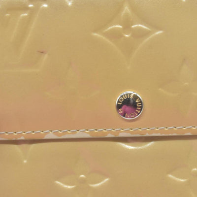 $840 Louis Vuitton Monogram Vernis Porte Feuille Sarah Long Bifold Wallet