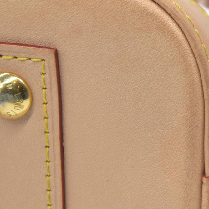 $2600 Louis Vuitton  Damierlicious Alma BB Rose Peach