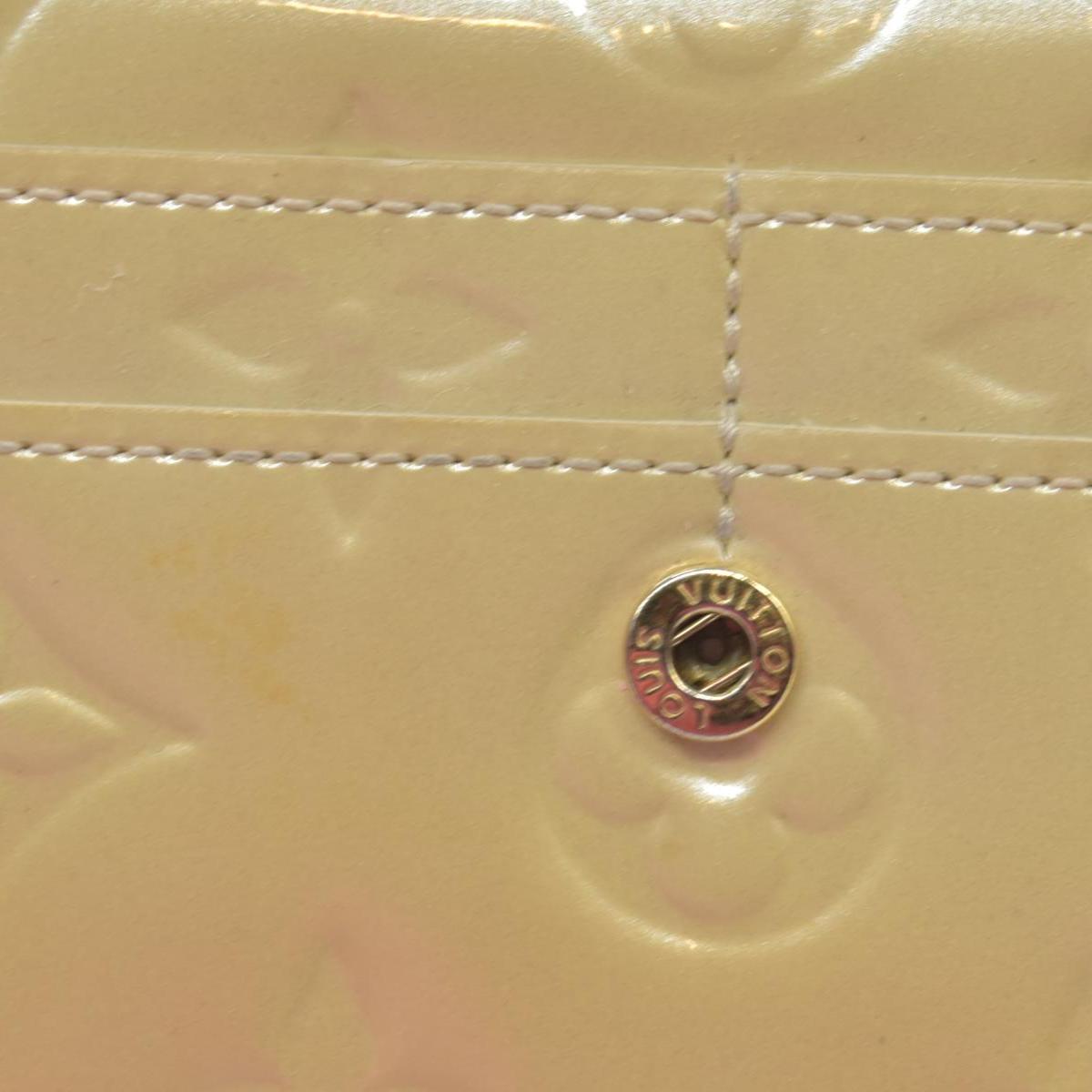 $840 Louis Vuitton Monogram Vernis Porte Feuille Sarah Long Bifold Wallet