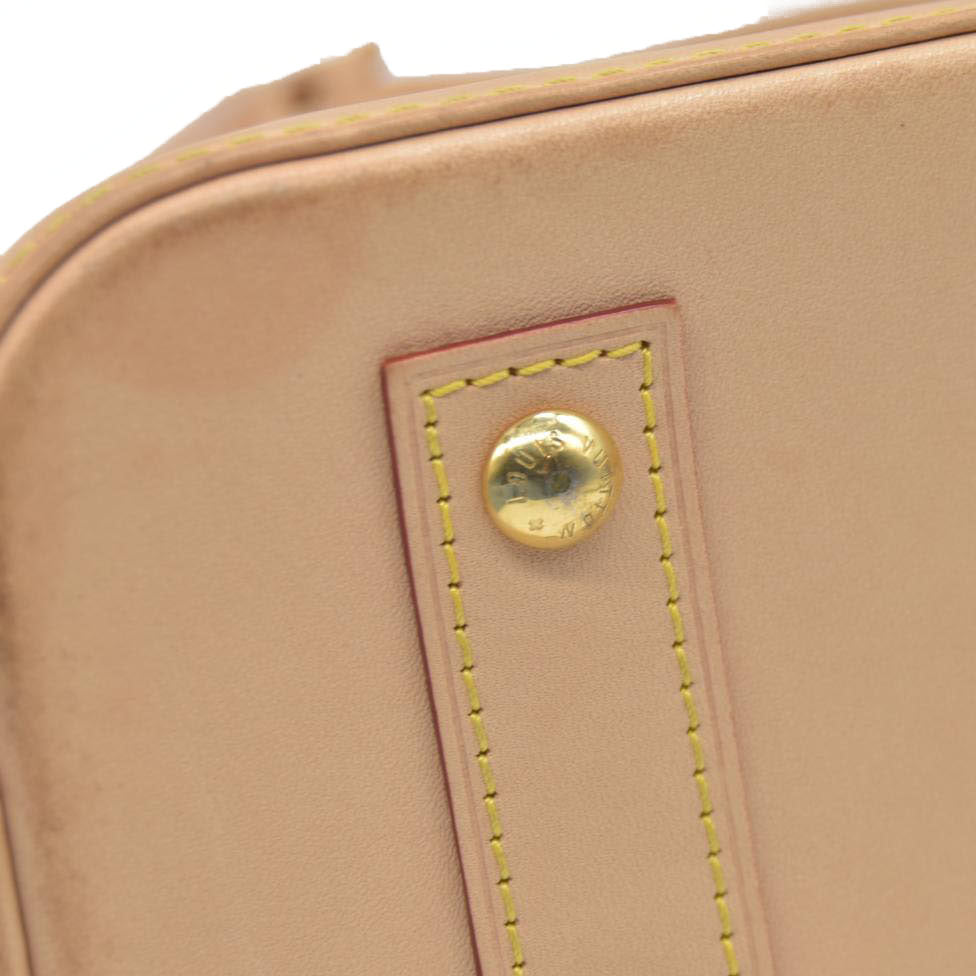 $2600 Louis Vuitton  Damierlicious Alma BB Rose Peach