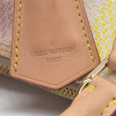 $2600 Louis Vuitton  Damierlicious Alma BB Rose Peach