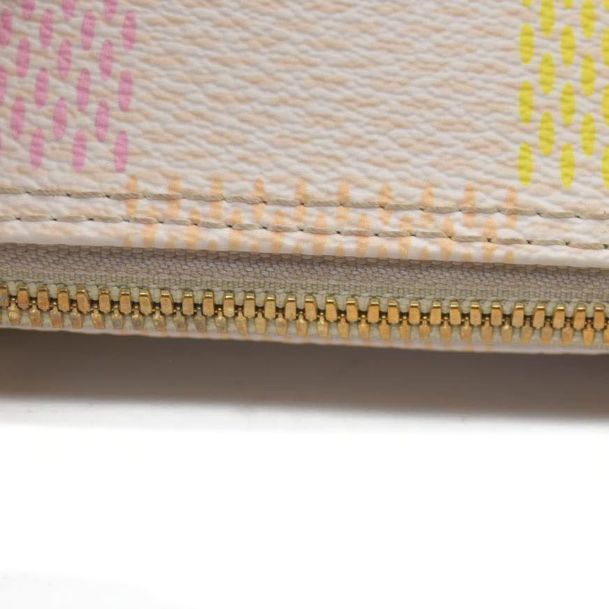 $2600 Louis Vuitton  Damierlicious Alma BB Rose Peach