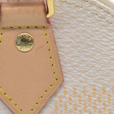 $2600 Louis Vuitton  Damierlicious Alma BB Rose Peach