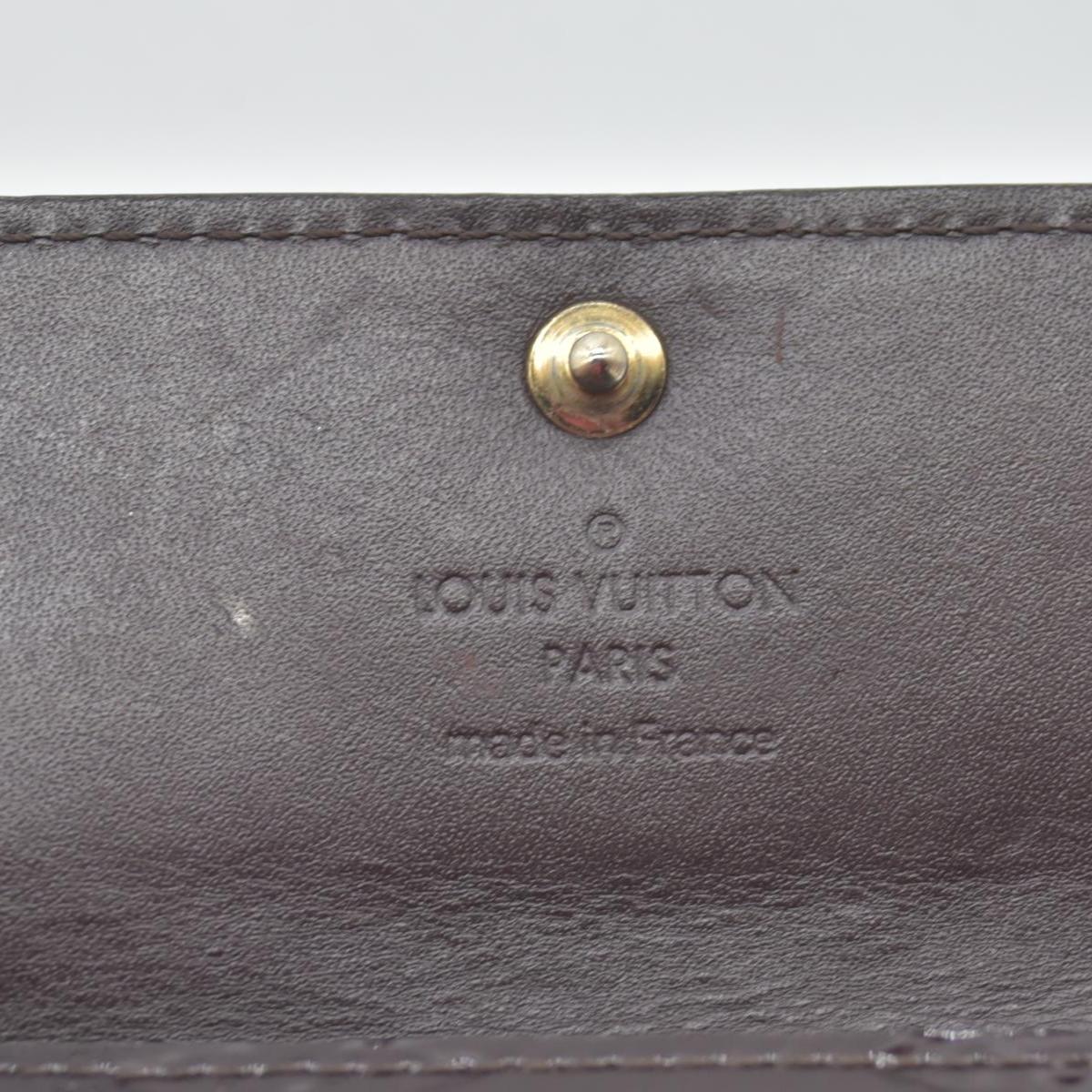 Louis Vuitton Monogram Vernis Leather Multicles 4 Ring Key Case