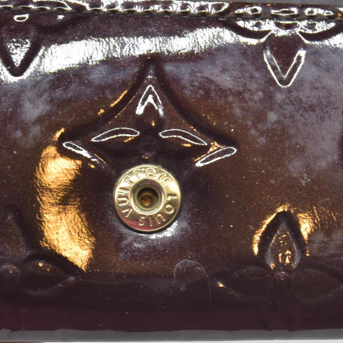 Louis Vuitton Monogram Vernis Leather Multicles 4 Ring Key Case