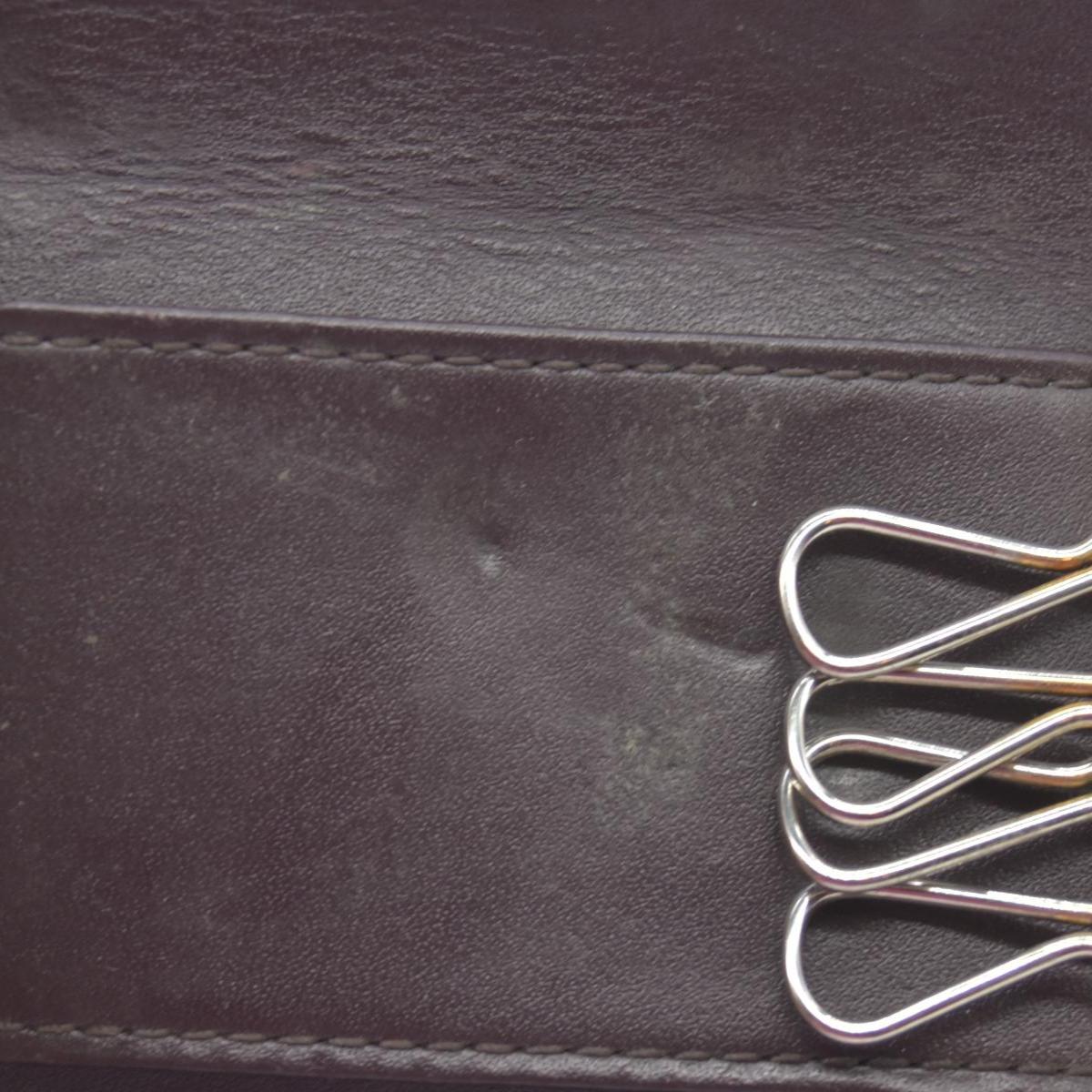 Louis Vuitton Monogram Vernis Leather Multicles 4 Ring Key Case