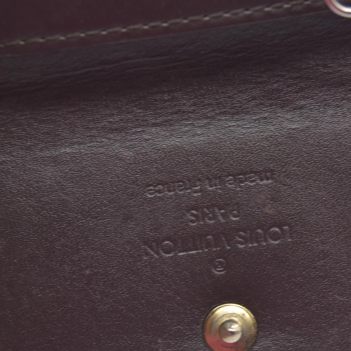 Louis Vuitton Monogram Vernis Leather Multicles 4 Ring Key Case