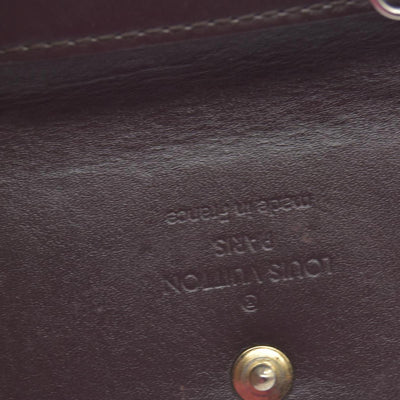 Louis Vuitton Monogram Vernis Leather Multicles 4 Ring Key Case