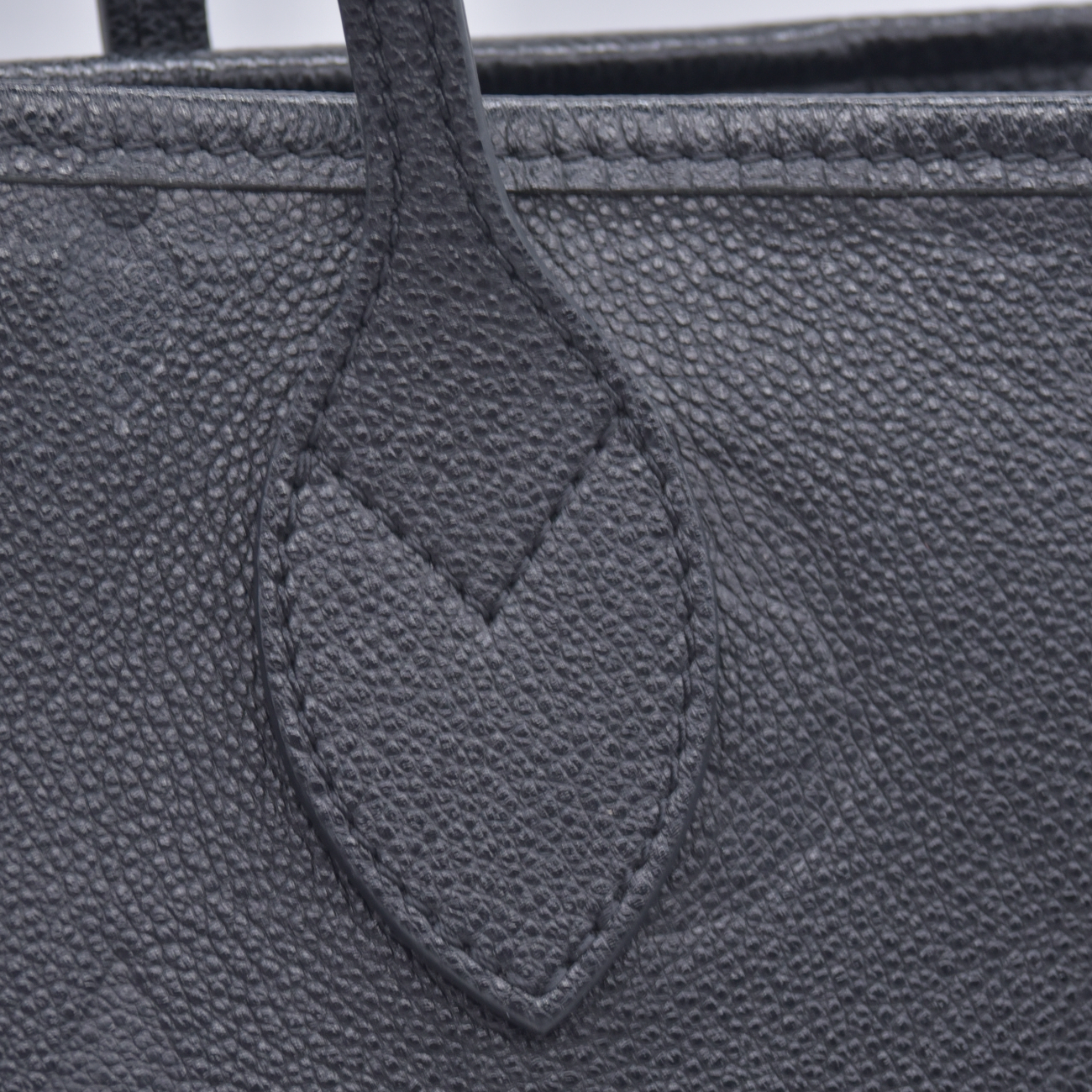 $3050 Louis Vuitton Empreinte Monogram Giant Neverfull MM Black FRANCE RFID