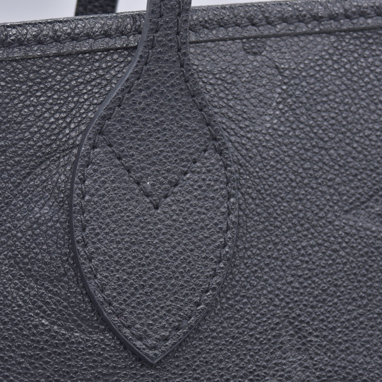 $3050 Louis Vuitton Empreinte Monogram Giant Neverfull MM Black FRANCE RFID