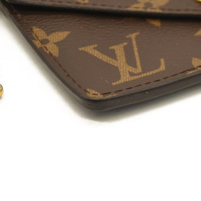 Louis Vuitton  Monogram Recto Verso Card Holder Black MI0231