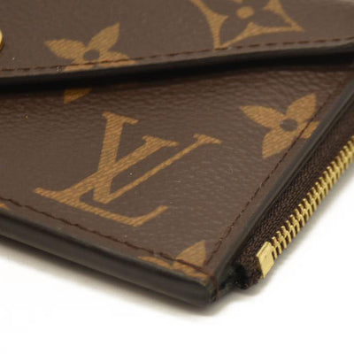 Louis Vuitton  Monogram Recto Verso Card Holder Black MI0231