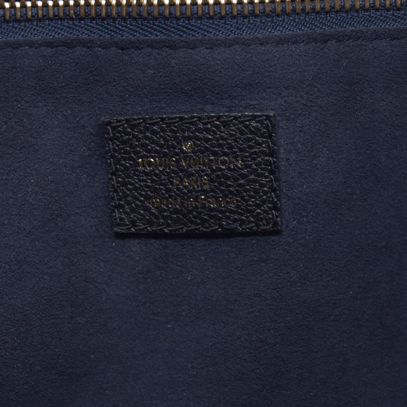 $3050 Louis Vuitton Empreinte Monogram Giant Neverfull MM Black FRANCE RFID