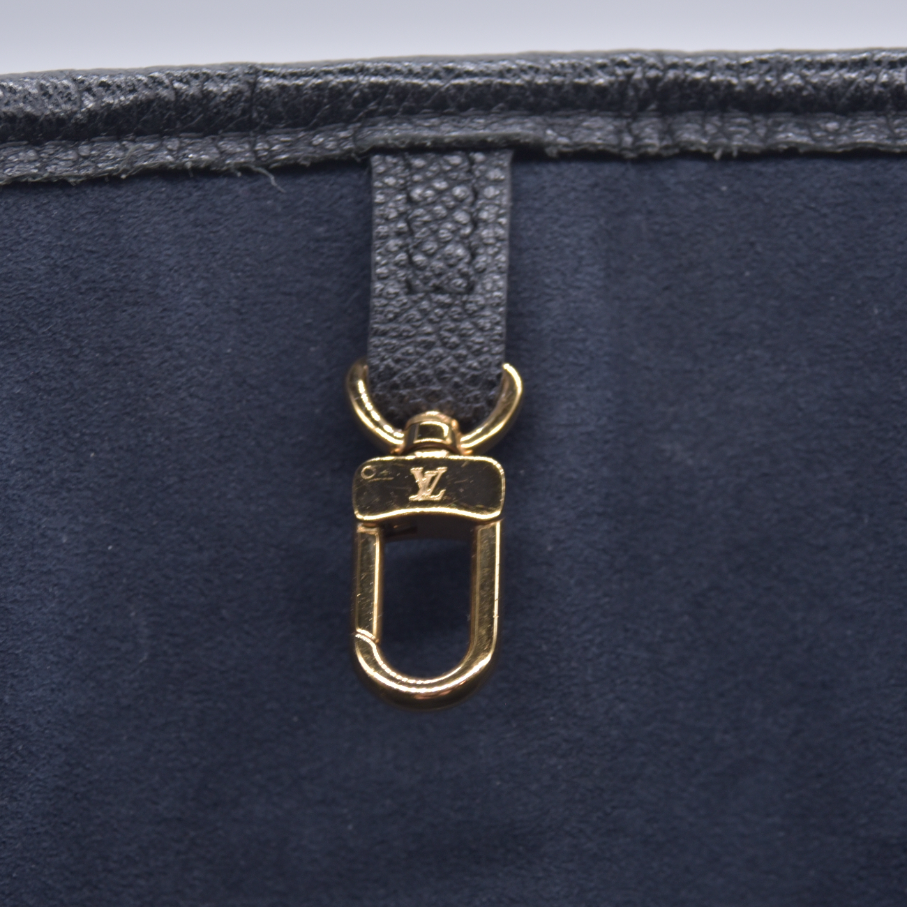 $3050 Louis Vuitton Empreinte Monogram Giant Neverfull MM Black FRANCE RFID